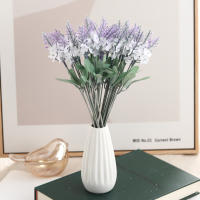Ramo Artificial De Flores De Lavanda Para Bodas Y Fiestas Románticas Decoración Para Vaso Hogar Y Fondo De Fotografía - details 2