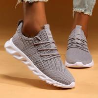 Zapatos Deportivos Casuales Para Mujer Zapatillas Ligeros Blancas Y Negras Transpirables De Malla Adecuados Para Correr Y Jugar Tenis Outdoor - details 23