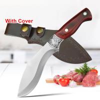 Cuchillo De Cocina Butcher Boning De Acero Inoxidable Para Carne Pescado Frutas Y Verduras Cuchillo Chef Con Funda - details 0