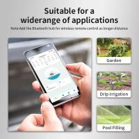 Controlador De Riego Inteligente TNCE Tuya Bluetooth Timers De Jardín 2 Vías Regulador De Válvula De Agua Con Retardo Por Lluvia Programable Para Jardín - details 7