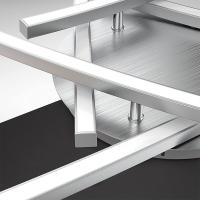 Luz De Techo LED 18W Regulable Con 3 Placas LED Integradas Luz Curva Moderna Para Sala De Estar Dormitorio Pasillo - details 3
