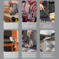 Destornillador Eléctrico USB Recargable Sin Cable Herramienta De Perforación Con Batería Para DIY En El Hogar - details 5