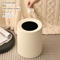 Cenicero De Doble Capa Estilo Nórdico Para Sala De Estar Dormitorio Cocina Baño Oficina Creativo Redondo Cilíndrico - details 2