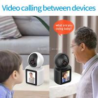 Cámara De Seguridad WiFi Inalámbrica 1080P Con Visión Nocturna Infrarroja Y Vigilancia De Video Bidireccional PTZ Para Hogar Inteligente Monitoreo Del Bebé - details 6