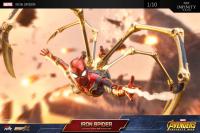 Figura De Acción Spider-Man Super War Big Time ZD Toys Colección ML Avengers Infinity War Iron Spider 2.0 1/10 Para Jóvenes De 14 Años O Más - details 9