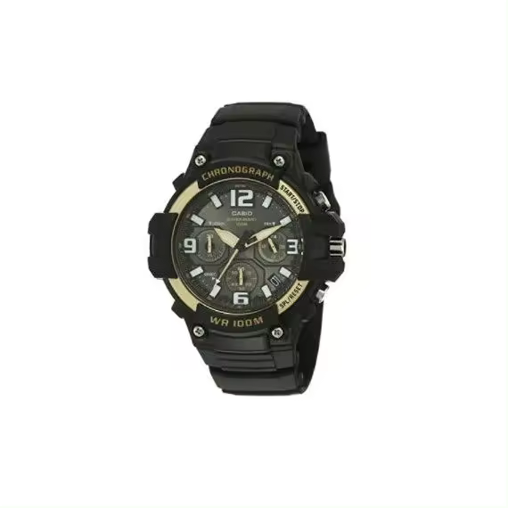 Casio MCW-100H-9A2 Reloj Deportivo Unisex – Cronógrafo, Resistente al Agua 100m, Diseño Robusto, Duración de Batería Extendida - 1