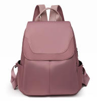 Nueva mochila antirrobo de gran capacidad de moda, sencilla y versátil, informal, de tela Oxford. - details 1