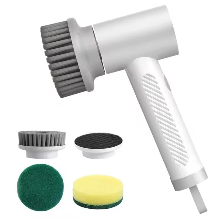 Cepillo De Limpieza Eléctrico Inalámbrico YouPin Para Cocina Y Baño Cepillo De Desecho Profesional Con Carga Por USB Tamaño 115x180mm - 1