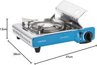 Campingaz Camp Bistro DLX - Hornillo Cocina Quemador Cartucho Cartucho de Gas CP 250 de Camping Compacto, Encendido Piezo, Resistente con Protección contra Sobrecalentamiento, Estufa de Mesa, Ideal para Cocinar en el Campo, Uso Exterior, Picnic. Portátil - details 1