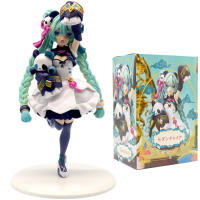 Figura De Colección Anime Hatsune Miku X Cinnamoroll 20CM Decoración Kawaii Regalo Para Niños Modelo De Acción Unisex - details 8
