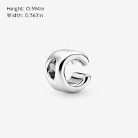 Charm PANDORA 797457 Letres de Plata para Mujer, Viene con embalaje de Caja De Regno original. - details 4