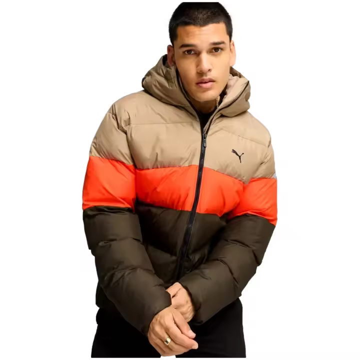 Chaqueta Puma Poly Puffer para hombre en color naranja - 1