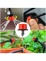 Sistema De Riego Por Drip Micro 100Pc Emisor Ajustable Distribuidor De Agua Para Jardín Conector De Agua De Plástico PP - details 6