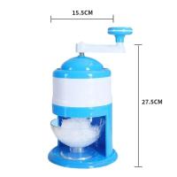 Mini Trituradora De Hielo Manual ABS Para Cocina Y Hogar Trituradora De Hielo Pequeña Para Niños Hielo De Crema DIY Máquina De Hielo Manual Pequeña Azul - details 6