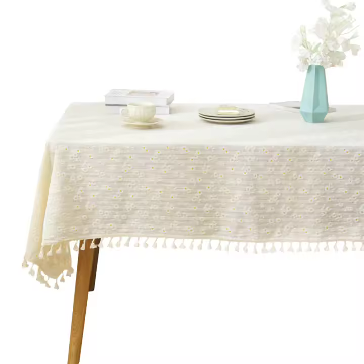 Mantel de Algodón Lavable Mantel rectangular 110x170 cm - 1