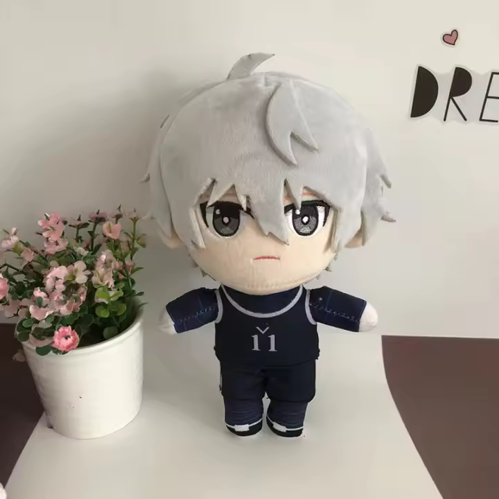 Muñeco De Peluche Blue Lock Isagi Yoichi Y Seishiro Nagi Reo Mikage Suave Y Cálido Juguete Ideal Para Cumpleaños Y Regalos Para Niños - 1