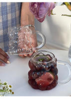 Taza De Café De Vidrio Resistente Al Calor Taza De Leche Para Desayuno Vaso De Agua Creativo Para Amantes Del Bebida Transparente De Borosilicato Alto - details 14
