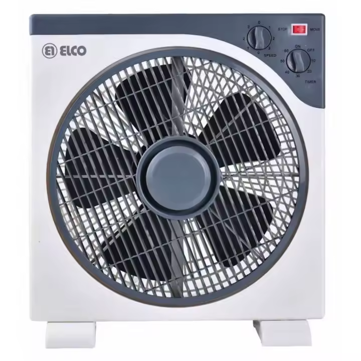 Ventilador de Suelo Tropicano ELCO PV-12BF, con Temporizador, 45W, 30cm - 1
