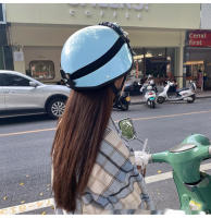 Casco Retro Para Motocicleta Medio Seguridad Para Hombres Y Mujeres Adecuado Para Todas Las Estaciones Ciclismo De Calle Estilo De Moda - details 12