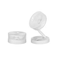 STARLEY - Ventilador de sobremesa plegable portátil – Mini ventilador recargable USB silencioso | 16.5×16.5×8.2 cm | Ideal para oficina, dormitorio, estudio y viajes | Diseño compacto y ahorro de espacio - details 2