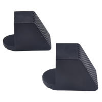 2pcs Protección De Punta Cuadrada Para Equipo De Fitness Cubierta De Goma Para Pies Cubierta De Piso Reemplazo Para Partes De Gimnasio - details 3