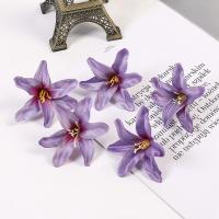 20PCs Flores Artificiales De Seda Lirio Para Decoración De Hogar Bodas DIY Accesorios De Corona Decoración De Habitaciones - details 9
