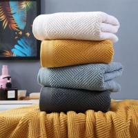 Toalla De Baño Suave Y Absorbente De Algodón En Color Sólido Toallas Multipropósito Para El Hogar Y El Baño - details 4
