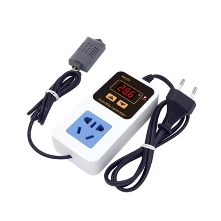Controlador de humedad digital control de humedad humidificación deshumidificación humedad constante inteligente toma de control de humedad RH - 1