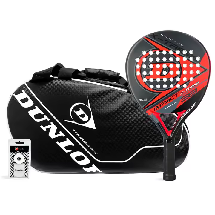 Pack Dunlop Impact Xtreme Red Intro Carbon Bk Wh - 1