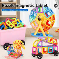 Juguetes Magnéticos Para Niños 30PCS Bloques Constructores Magnéticos Tamaño Grande Conjunto Educativo Regalo Para Niños - details 2