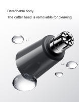 XIAOMI Mijia Cortauñas Eléctrico Portátil Para Hombres Recargable Painless Clipper Afeitadora De Pestañas Y Orejas - details 8