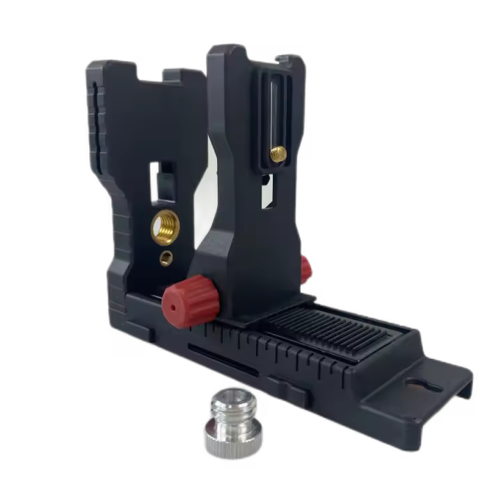 Heipoe DJ800Z Soporte De Nivel Láser En Forma De L Multifuncional Ajustable Con Base Magnética Y Giratoria Para Nivel Láser Negro Capacidad De Carga 3KG - 1