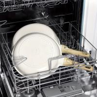 KEMORELA Sartén Antiadherente Con Recubrimiento De Granito Resistente Al Calor Manija Inducción Compatible 20/24/28cm 1PCS - details 8