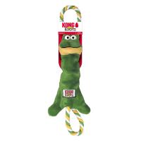 KONG Tugger Knots rana de peluche con sonido para perros S/M - details 0