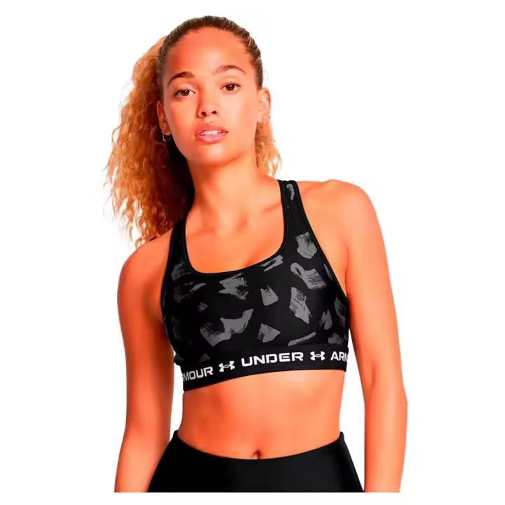 Under Armour Top Deportivo De Sujeción Media Crossback Print - 1