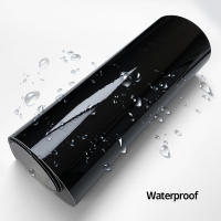 Pegatinas De Coche Glossy Black Vinilo Negro Brillante Auto Adhesivo Sin Bolitas Para Ventanas Y Espejos Accesorios De Coche Resistentes Al Agua Y Arrugas - details 3
