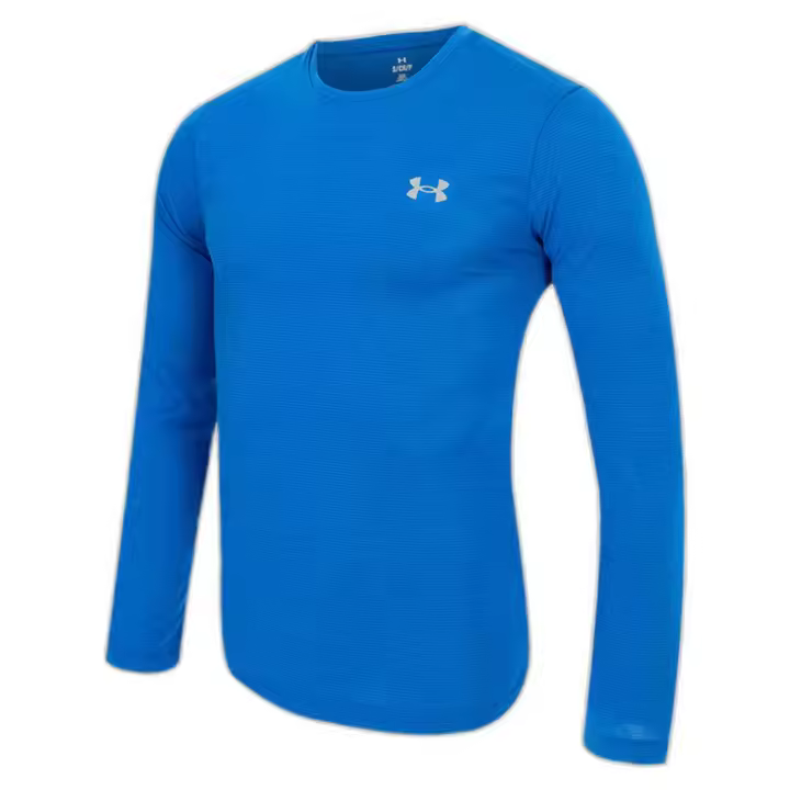 Camiseta de Manga Larga Under Armour Launch para hombre en color azul - 1
