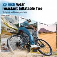 Bicicleta eléctrica MTB 250w EB3, bicicleta de montaña eléctrica 26" bicicleta eléctrica para adultos 35km/h, batería 36V 10.4Ah, modo ASSIST autonomía 100km - details 1