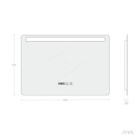 Ledkia Espejo LED Antivaho Táctil 60x80 cm Big Benagil - details 3