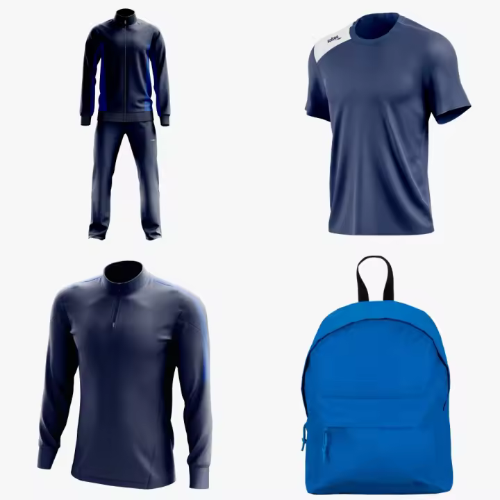 Softee Pack Vuelta Al Cole - Chandal Completo + Sudadera Técnica + Camiseta + Mochila Colegial - 1