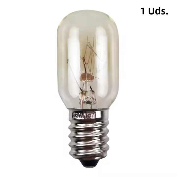 Bombillas E14 Para Lámpara De Sal 15W AC220V-240V Vintage Incandescent Reemplazo Para Nevera Horno Pack De 1/4/8PCS - 1