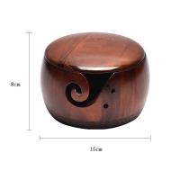 Bolsa De Almacenamiento Para Tejido En Madera Y Lana Organizador De Herramientas De Tejer Y Tejer Bolsa De Almacenamiento Para Yarn - details 0