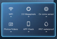 Cámara Endoscópica INSKAM W300-C Con Cable Tipo-C WiFi 3m 3 En 1 Para Smartphones Cámara De Lente Sola Para Inspección Médica - details 1