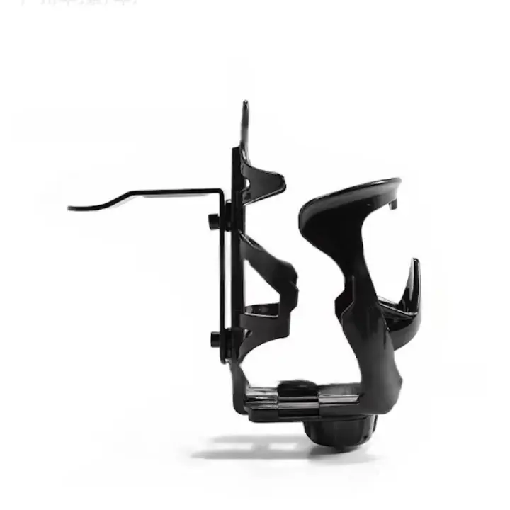 Soporte De Bebida Ajustable En Ancho Para Motocicleta Scooter ATV Bicicleta Compatible Con Botellas De Tamaños Diferentes Soporte De Bebida - 1