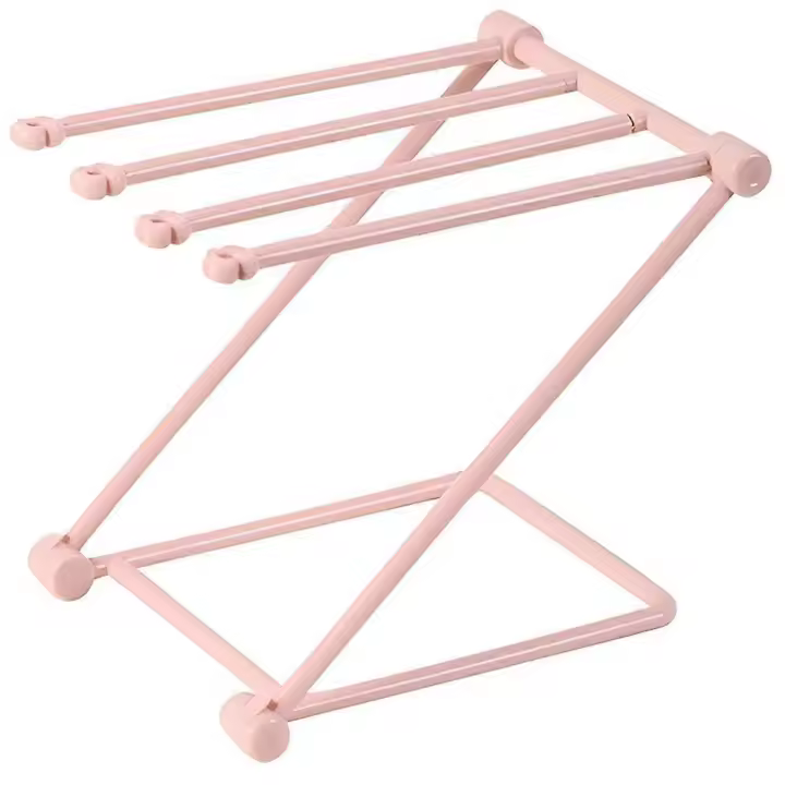 Soporte para diadamas ajustables, soporte para sombreros, organizador plegable para aros de pelo - 1