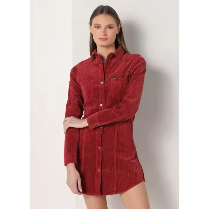 LOIS JEANS - Vestido corto de pana gruesa - 1
