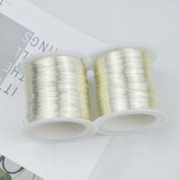 Hilo De Cobre Y Latón Plateado 0.3mm 0.4mm Para Artesanía Hecha a Mano DIY 100 Metros/Rol Hilo Para Fabricación De Joyas - details 1