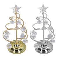 Lámpara De Árbol De Navidad Decorativa LED Luces Nocturnas Pequeñas De Cristal Adorno Decorativo Para Regalo Año Nuevo - details 0