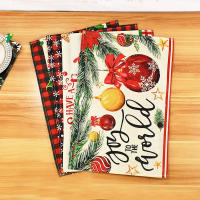 1Pc Almohadilla De Comedor De Lino Con Estampado De Navidad Para 2024 Tapete Para Vajilla Y Taza De Cocina Y Sala De Estar Decoración De Hogar Y Hotel - details 8