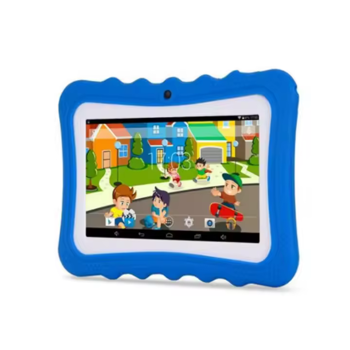 Tableta de aprendizaje Android 7.1 para niños, 7 pulgadas, 1GB, 8GB, juguete educativo para niños pequeños, regalo para niños, cámaras duales HD , tablet with Wifi para niños, impresora de aprizaje de Educación Temprana - 1